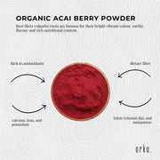 Orku 400g Organic Beetroot Powder - 100% Pure Beet Root Powder - Beta vulgaris V238-SUPDZ-39739367555152