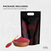 Orku 20Kg Organic Beetroot Powder - 100% Pure Beet Root Powder - Beta vulgaris V238-SUPDZ-39739368964176