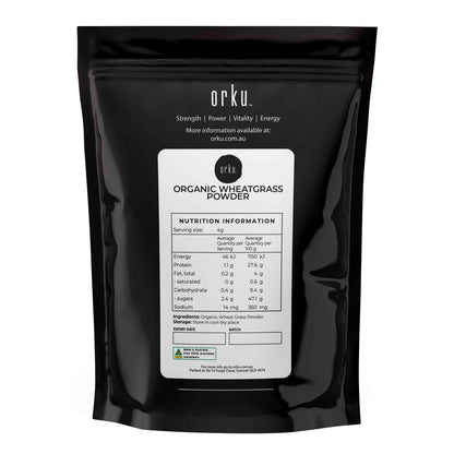 100g Organic Wheatgrass Powder - 100% Pure Wheat Grass Leaf Superfood V238-SUPDZ-39739403108432