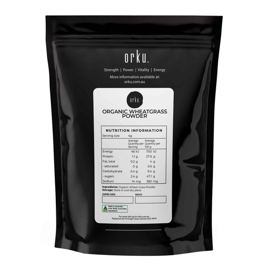 1Kg Organic Wheatgrass Powder - 100% Pure Wheat Grass Leaf Superfood V238-SUPDZ-39739409203280