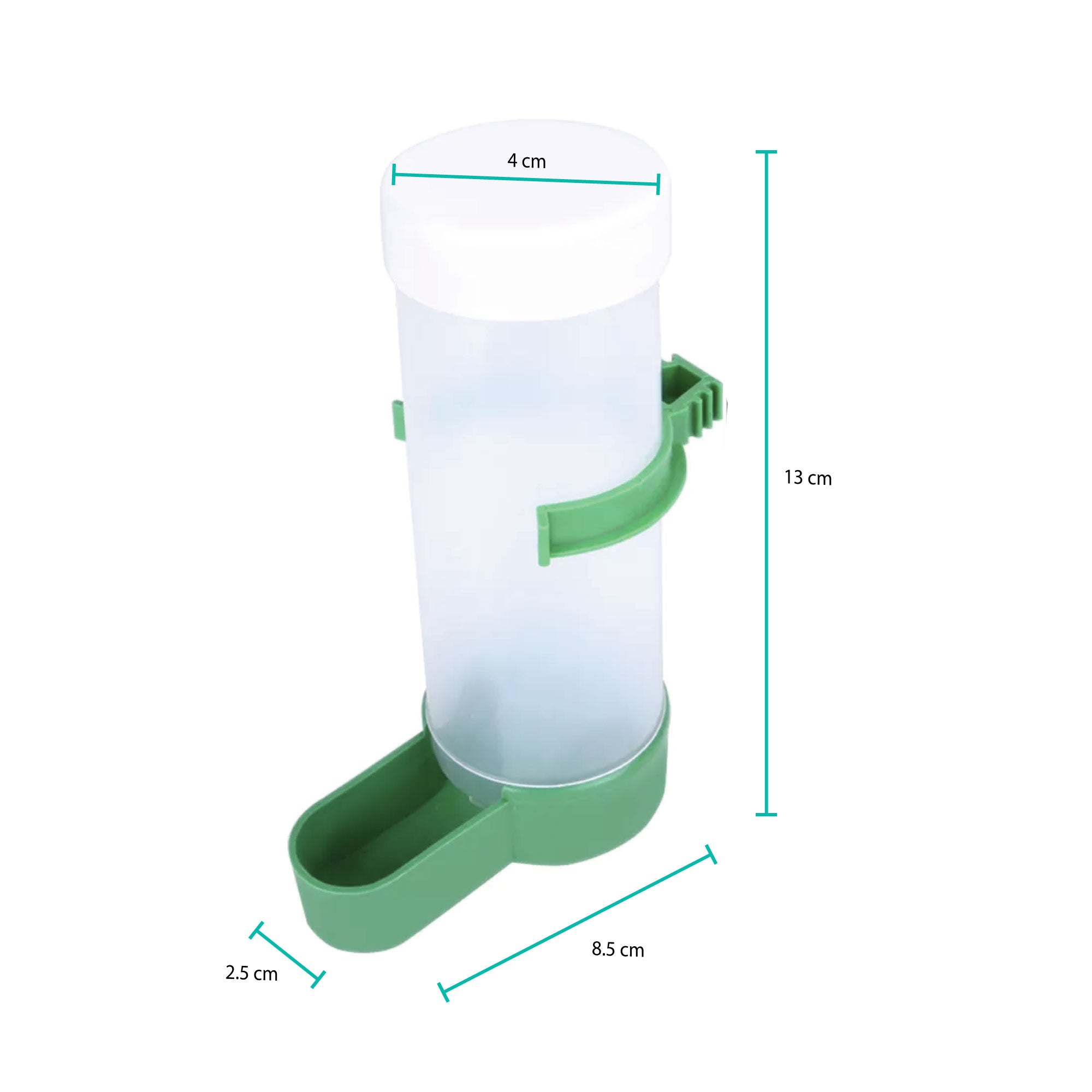 5x Bird Cage Food Dispenser Feeder Automatic Pet Parrot Budgie Cockatiel Aviary V238-SUPDZ-39743530762320