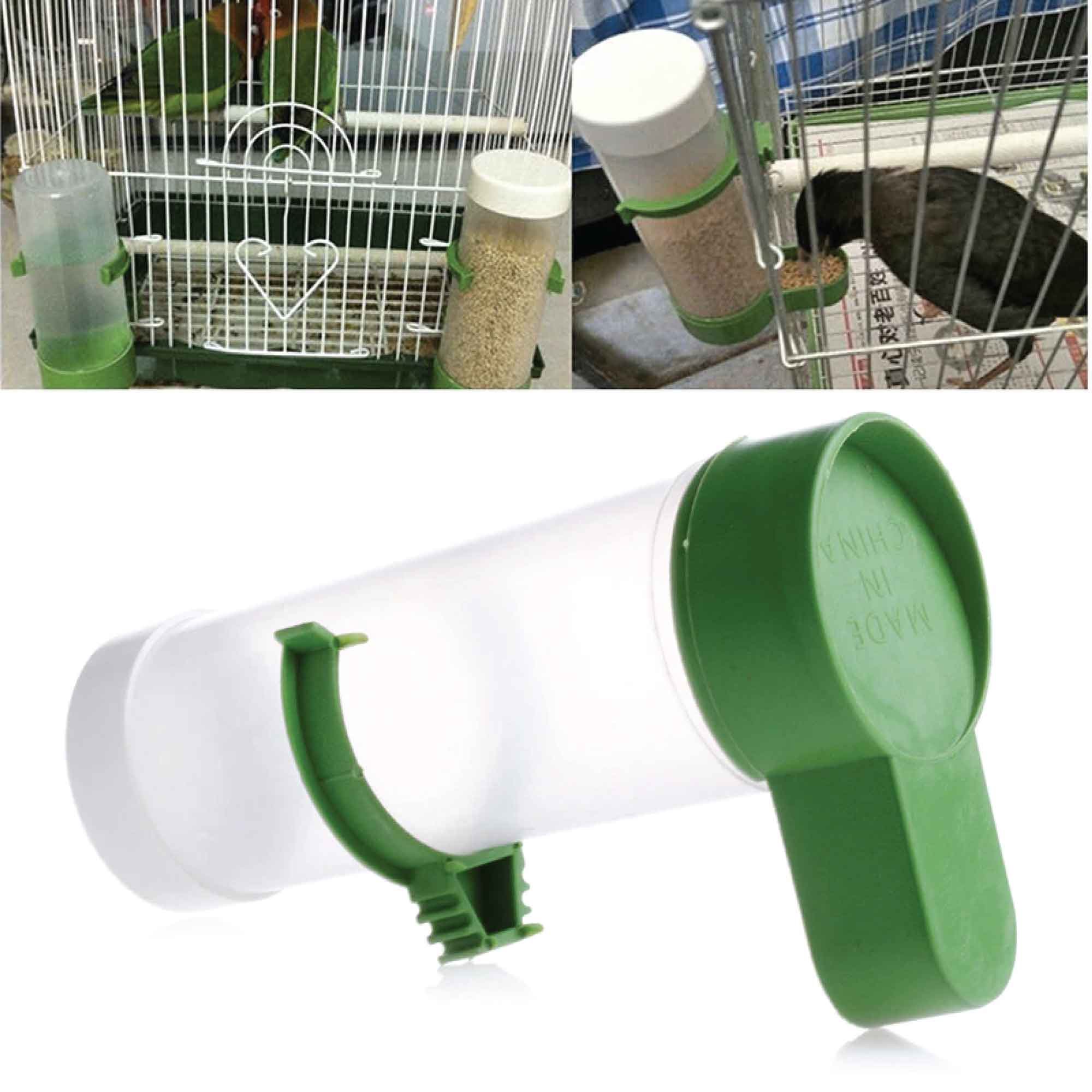 5x Bird Cage Food Dispenser Feeder Automatic Pet Parrot Budgie Cockatiel Aviary V238-SUPDZ-39743530762320