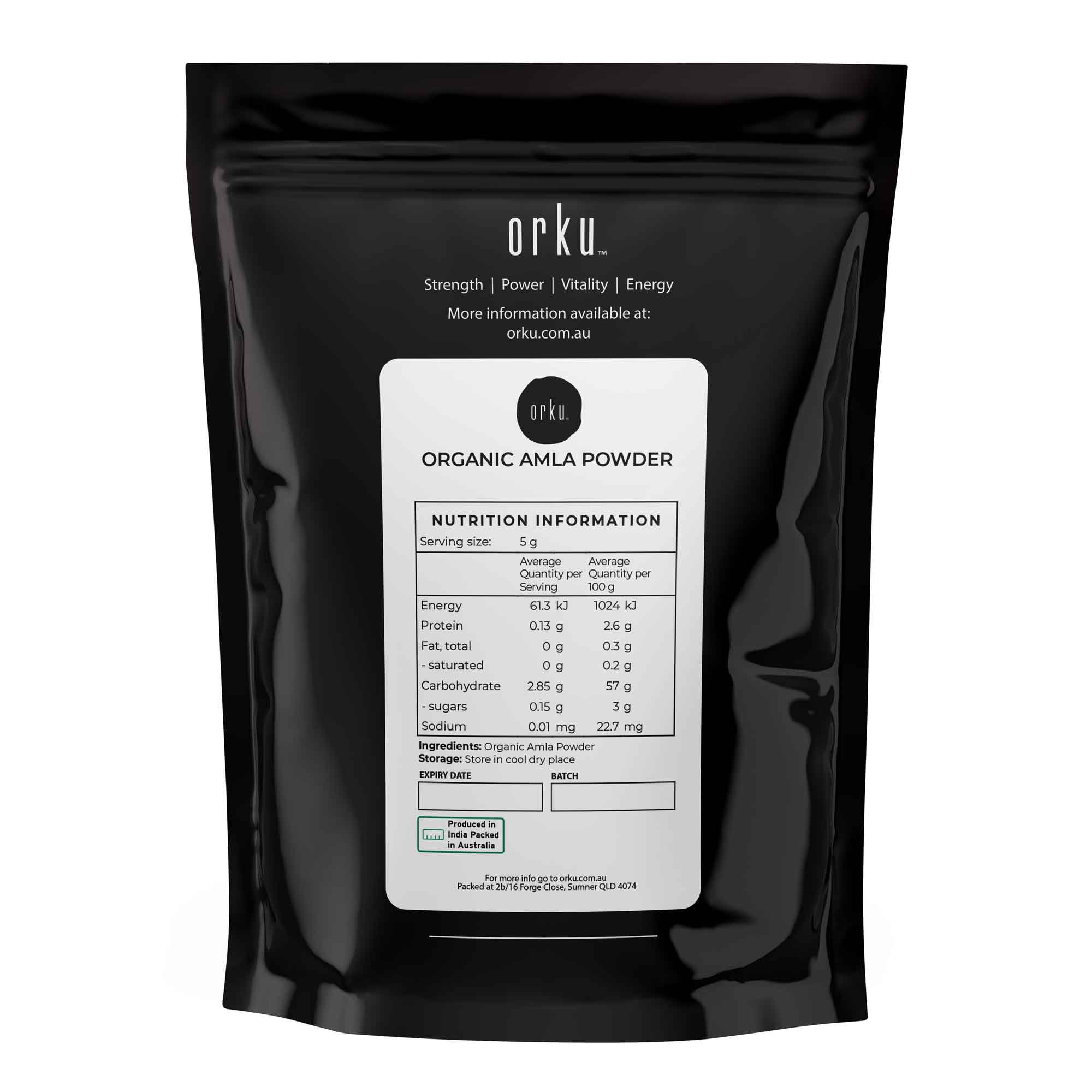 400g Organic Amla Powder Indian Gooseberry Emblica Officinalis Fruit Supplement V238-SUPDZ-39745892941904