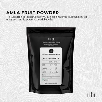 400g Organic Amla Powder Indian Gooseberry Emblica Officinalis Fruit Supplement V238-SUPDZ-39745892941904