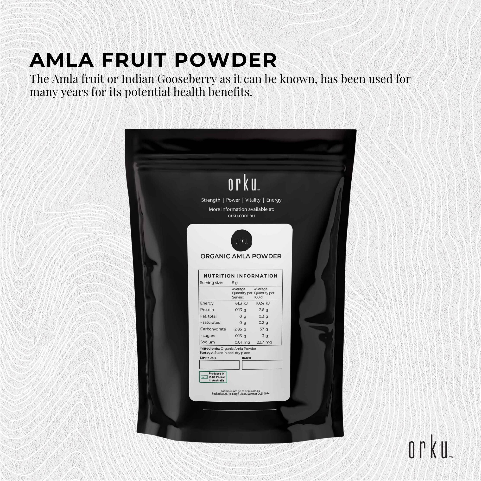 1Kg Organic Amla Powder Indian Gooseberry Emblica Officinalis Fruit Supplement V238-SUPDZ-39745893007440