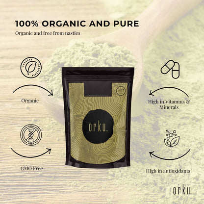 400g Organic Matcha Green Tea Powder Camellia Sinensis Leaf Supplement V238-SUPDZ-39745949565008
