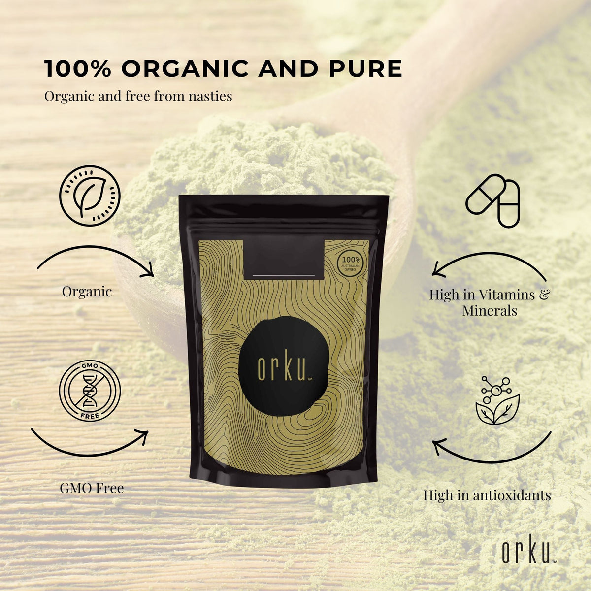 2Kg Organic Matcha Green Tea Powder Camellia Sinensis Leaf Supplement V238-SUPDZ-39745950253136