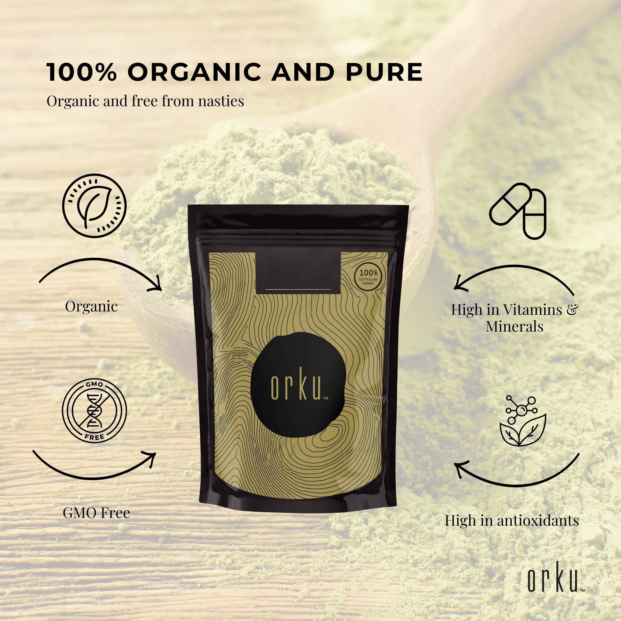 2Kg Organic Matcha Green Tea Powder Camellia Sinensis Leaf Supplement V238-SUPDZ-39745950253136