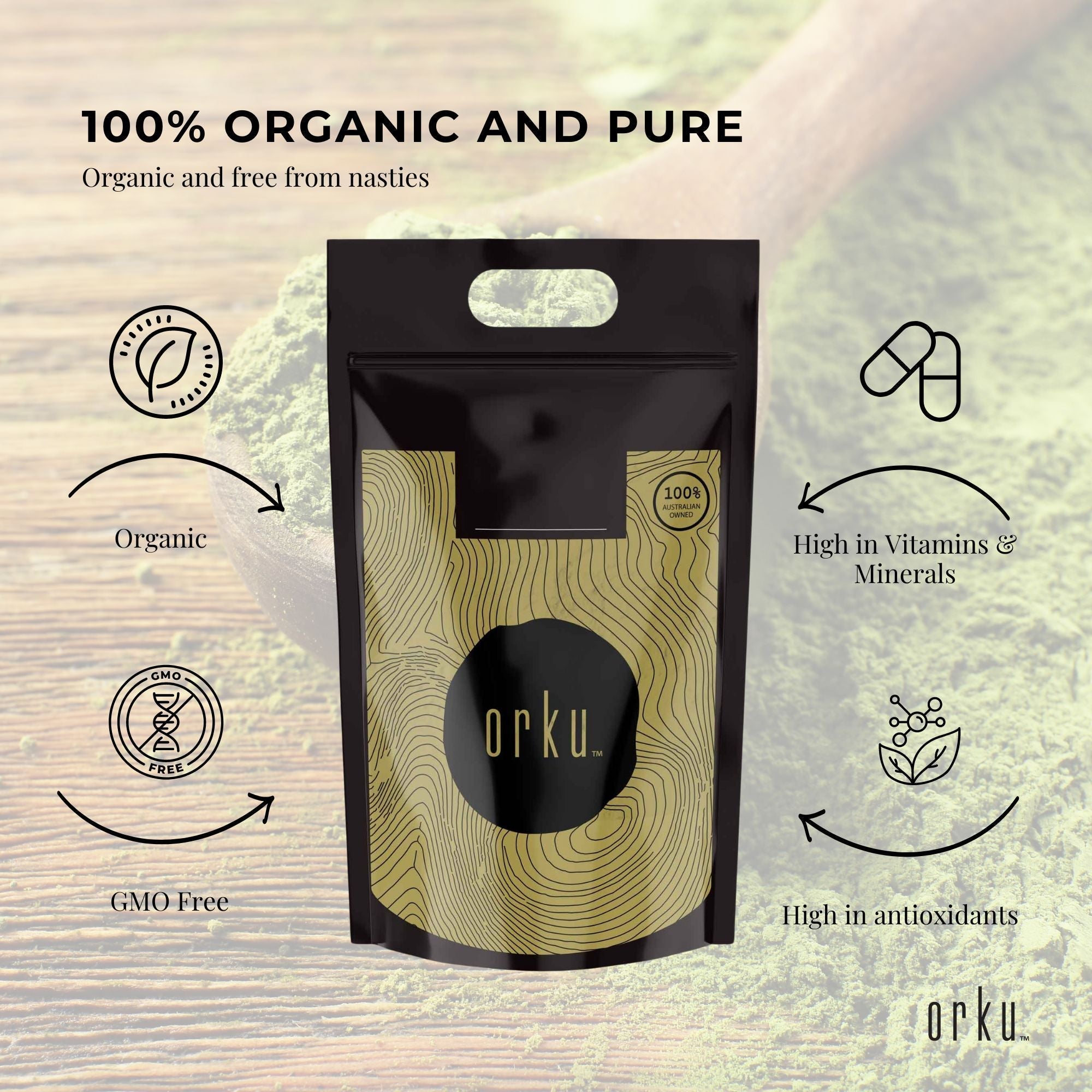 Bulk 10Kg Organic Matcha Green Tea Powder Camellia Sinensis Leaf Supplement V238-SUPDZ-39745951924304