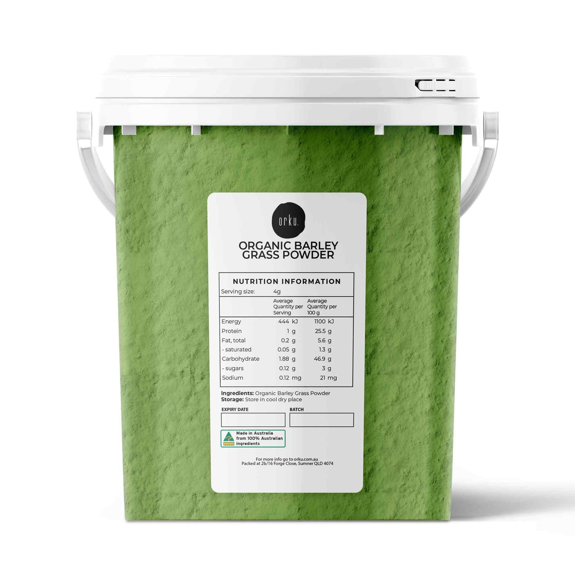 400g Organic Barley Grass Powder Tub Hordeum Vulgare Leaf Superfood Supplement V238-SUPDZ-39746772402256