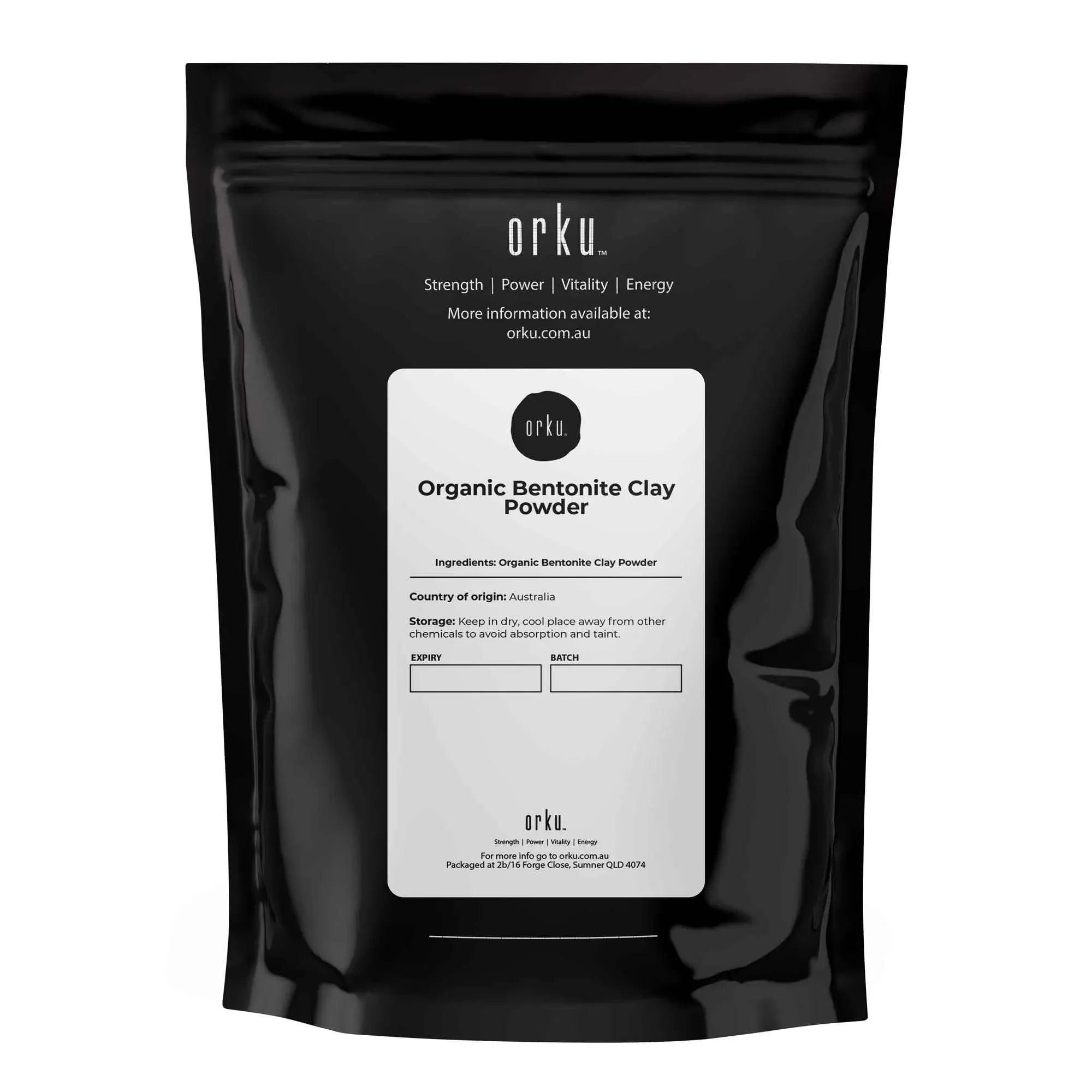 50g Organic Sodium Bentonite Clay Powder - Cosmetic Montmorillonite V238-SUPDZ-39789153386576