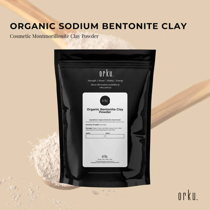1Kg Organic Sodium Bentonite Clay Powder - Cosmetic Montmorillonite V238-SUPDZ-39789162889296