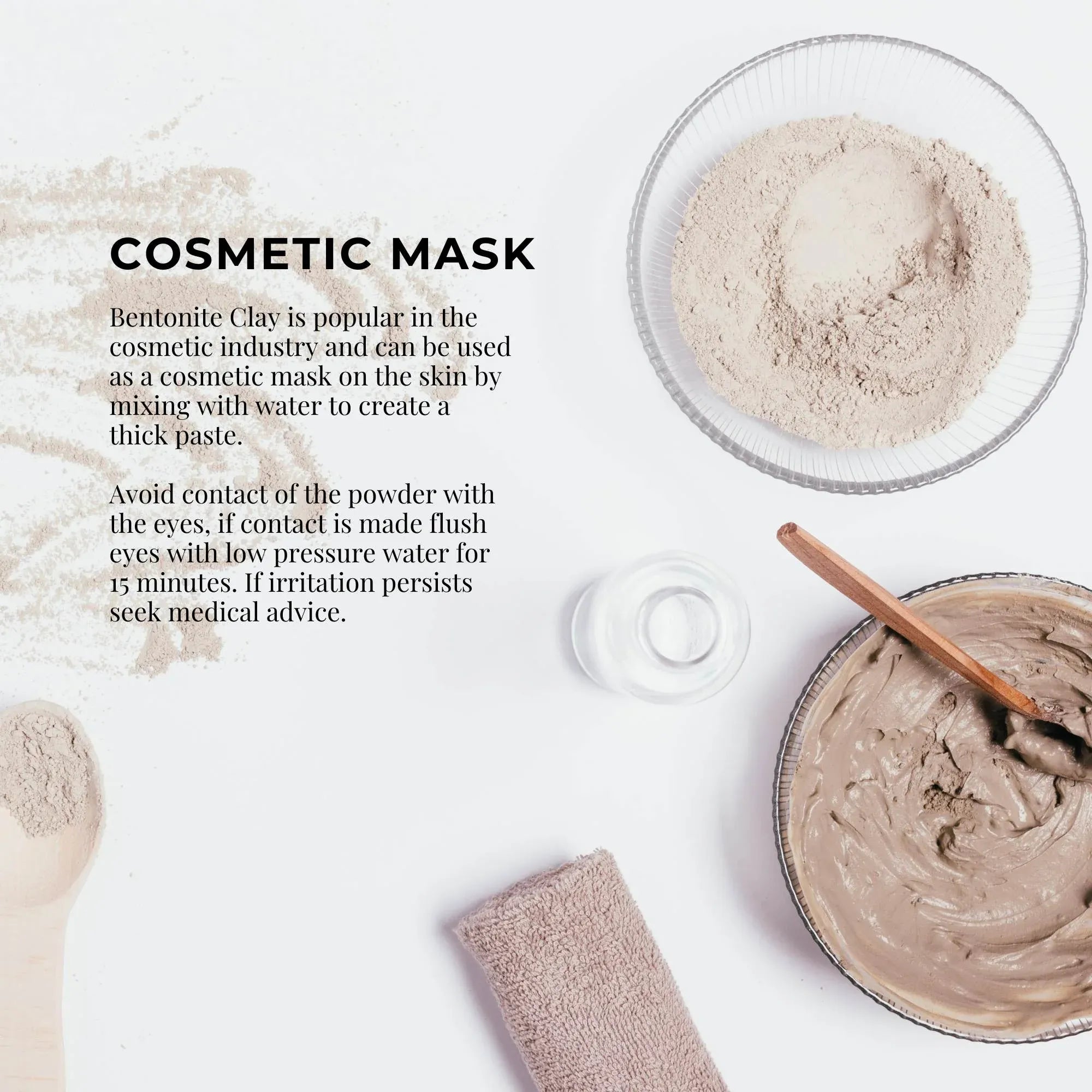 20Kg Organic Sodium Bentonite Clay Powder - Cosmetic Montmorillonite V238-SUPDZ-39789166755920
