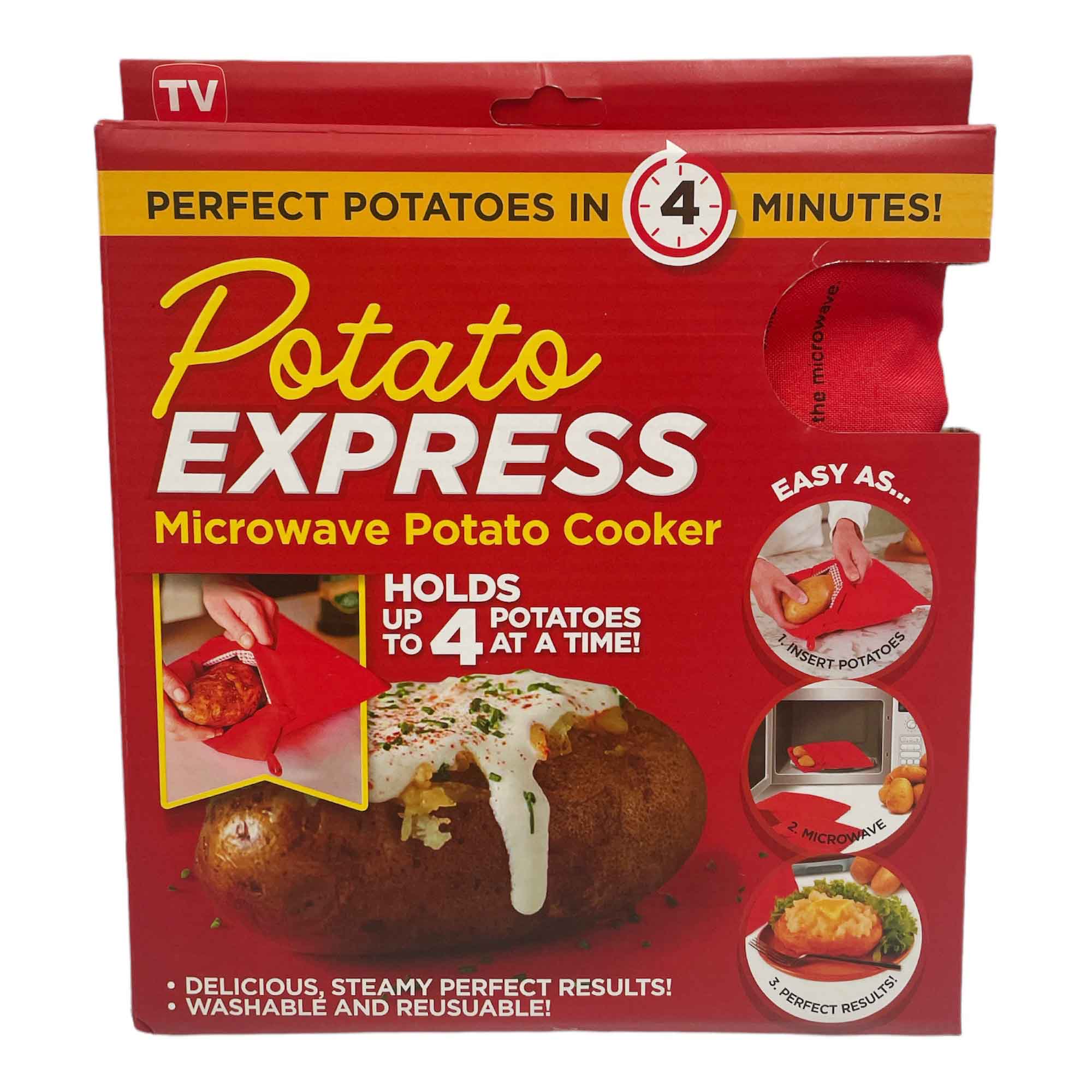 Microwave Potato Cooker - Reusable Perfect Potato Baked Steaming Express Sleeve V238-SUPDZ-39831807623248