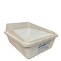 High Back Cat Litter Tray Small - Pet Fresh Clean Kitten Toilet Box V238-SUPDZ-39848436760656