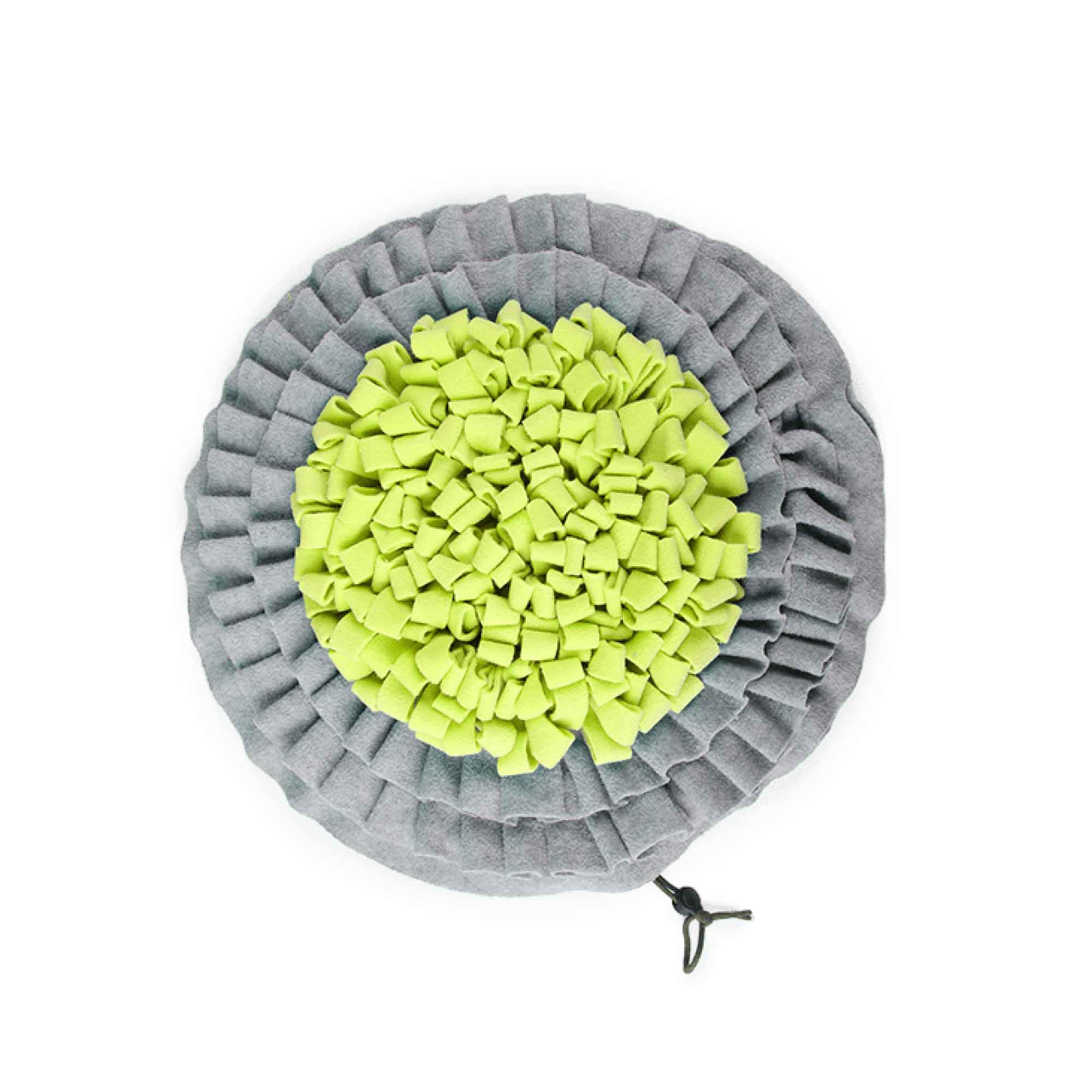 Foldable Dog Treat Mat 48cm - Puppy Trainer Snuffle Sniffer Interactive Feeder V238-SUPDZ-39860082540624