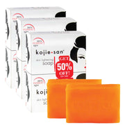 6x 135g Kojie San Soap Bar - Original Kojic Acid Bars V238-SUPDZ-39885971816528