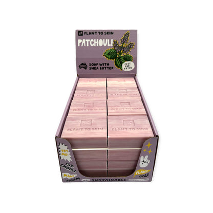 32x 100g Plant Oil Soap Patchouli Scented - Pure Natural Vegetable Bar V238-SUPDZ-39893994176592