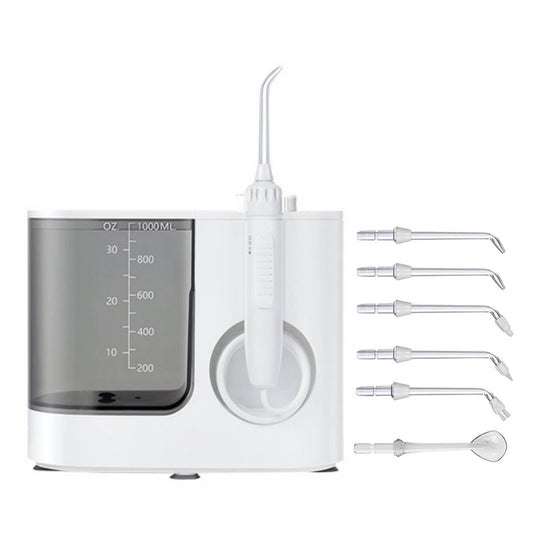 Orku 1000ml Water Flosser Electric Oral Irrigator - Adjustable Pressure White V238-SUPDZ-39913589735504