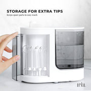 Orku 1000ml Water Flosser Electric Oral Irrigator - Adjustable Pressure White V238-SUPDZ-39913589735504