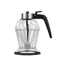 200ml Oil Honey Dispenser - Syrup Sauce Glass Pourer - Diamond Pot and Stand V238-SUPDZ-39950963802192