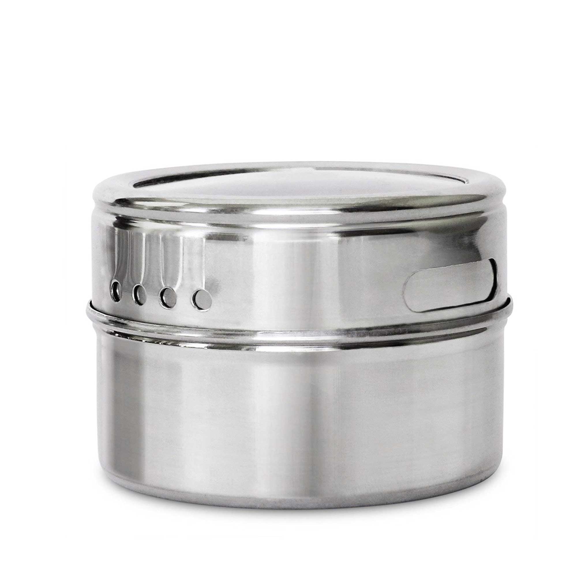 150g Magnetic Spice Jar Stainless Steel Tin - Herb Seasoning Storage Container V238-SUPDZ-39963155497040