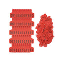 1-100 Cattle Number Ear Tags 5x4cm Set - Small Red Pig Goat Livestock Label V238-SUPDZ-39973726224464