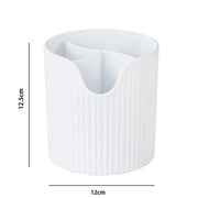 4 Slot Makeup Brush Organiser Bucket - Cosmetic Tool Storage Divider Tin V238-SUPDZ-39983870246992