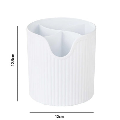 4 Slot Makeup Brush Organiser Bucket - Cosmetic Tool Storage Divider Tin V238-SUPDZ-39983870246992