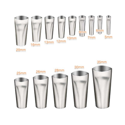14pc Stainless Steel Caulking Nozzles - Sealant Applicator Accessory Tool Set V238-SUPDZ-39991701831760