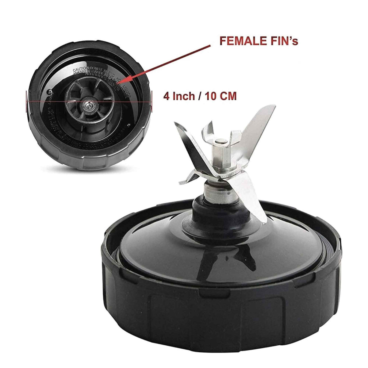 For Nutri Ninja Extractor Blade - 6 Fin Female Connection Replacement Parts V238-SUPDZ-39999936561232