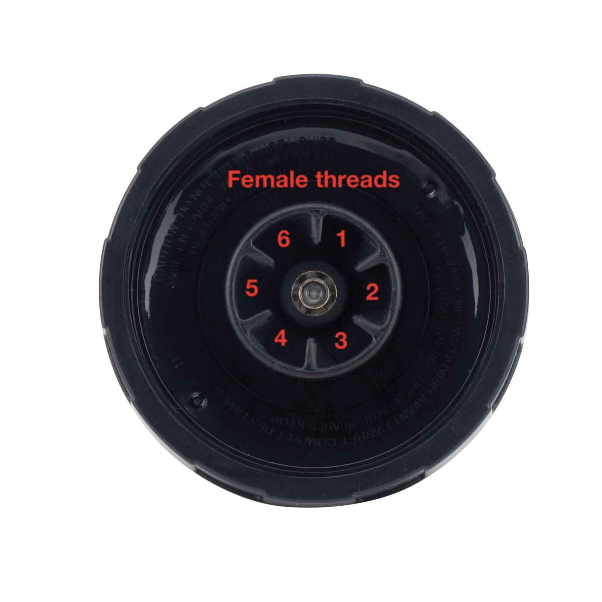 For Nutri Ninja Extractor Blade - 6 Fin Female Connection Replacement Parts V238-SUPDZ-39999936561232