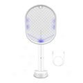 2 in 1 Rechargeable Mosquito Swatter - Electronic Fly Insect Bug Zapper Racket V238-SUPDZ-40003294494800