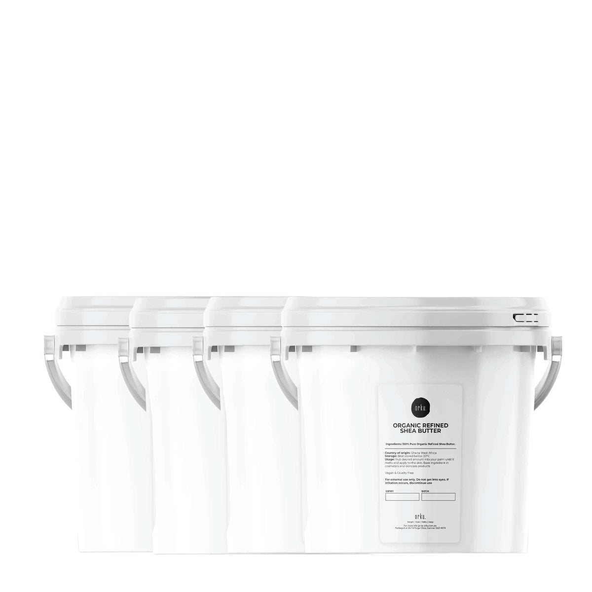 20Kg Refined Shea Butter Organic Buckets - Raw Pure African Karite Moisturiser V238-SUPDZ-40004943052880