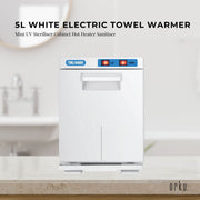 Orku 5L White Electric Hand Towel Warmer Mini UV Steriliser Cabinet Salon Heater V238-SUPDZ-40009100787792