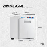 Orku 5L White Electric Hand Towel Warmer Mini UV Steriliser Cabinet Salon Heater V238-SUPDZ-40009100787792