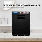 Orku 5L Black Electric Hand Towel Warmer Mini UV Steriliser Cabinet Salon Heater V238-SUPDZ-40009125757008