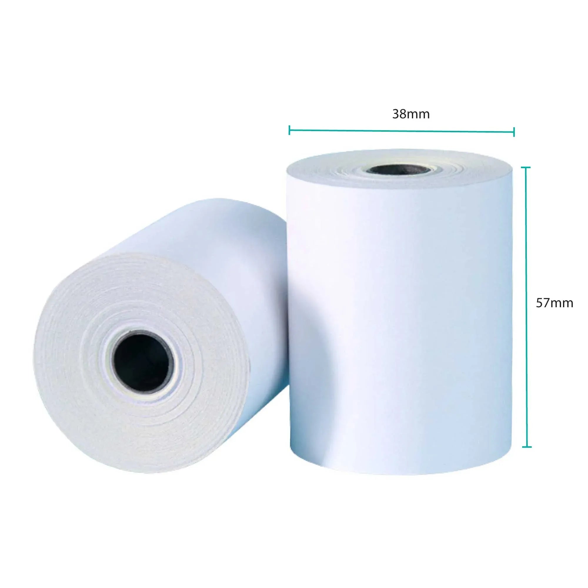200x Thermal Paper Rolls 57x38mm - 9.5m Register EFTPOS POS Receipt Bulk V238-SUPDZ-40009164324944