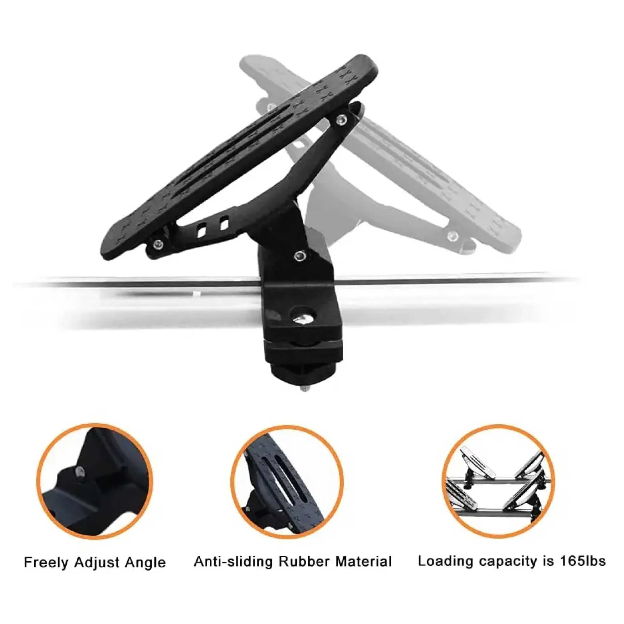 Universal Kayak Holder Car Roof Rack - Travel Saddle Watercraft Carrier Storage V238-SUPDZ-40020160643152
