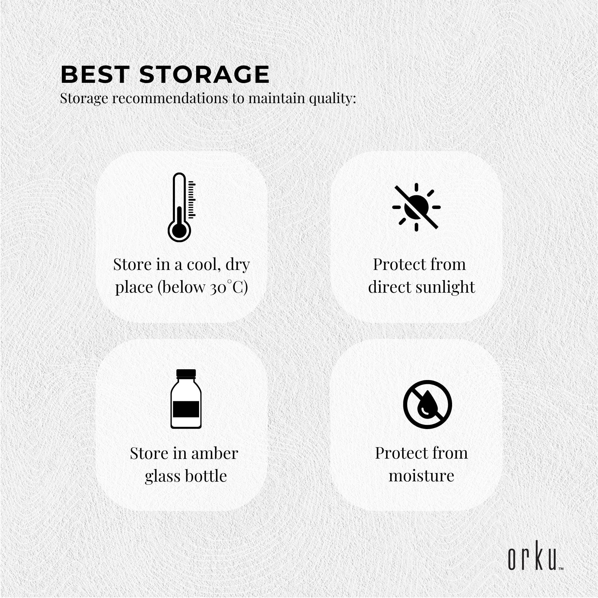 Orku 1L Organic Castor Oil - Hexane Free Cold Pressed V238-SUPDZ-40037334679632