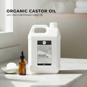 Orku 5L Organic Castor Oil - Hexane Free Cold Pressed V238-SUPDZ-40037334876240
