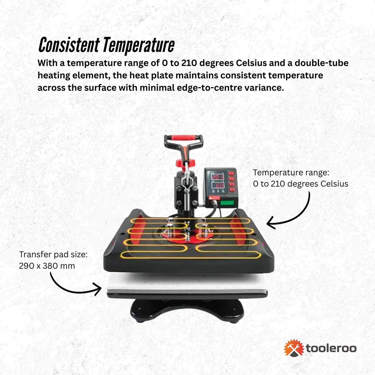 8 in 1 Combo Heat Press - DIY Hobby Craft Logo Transfer HVT Sublimation Printing V238-SUPDZ-40065037598800