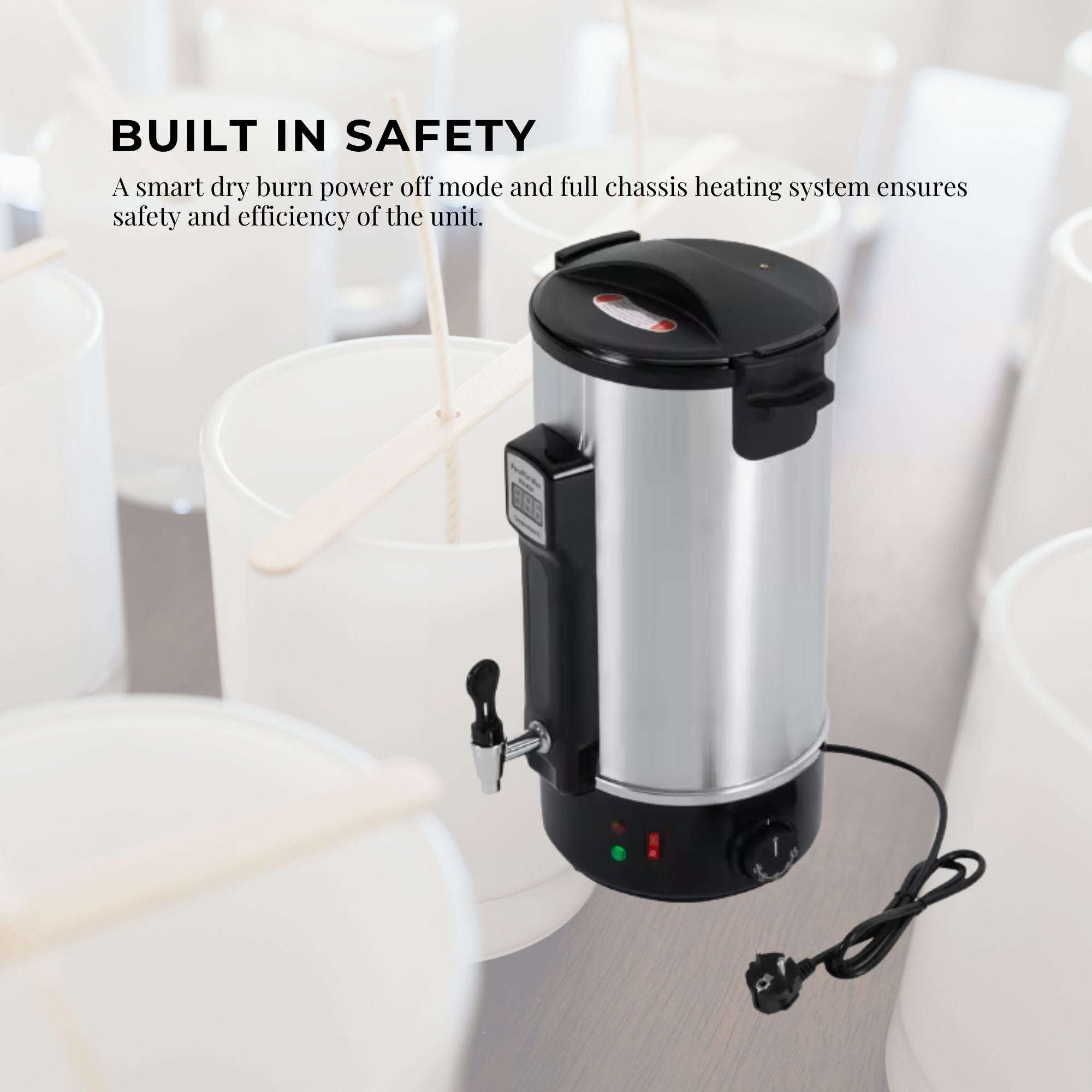 10L Orku Candle Wax Heater With Core Heating Tap - Electric Warmer Melter Pot V238-SUPDZ-40066202861648