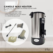 8L Orku Candle Wax Heater With Tap And Accessories - Candle Making Melter Pot V238-SUPDZ-40076489097296