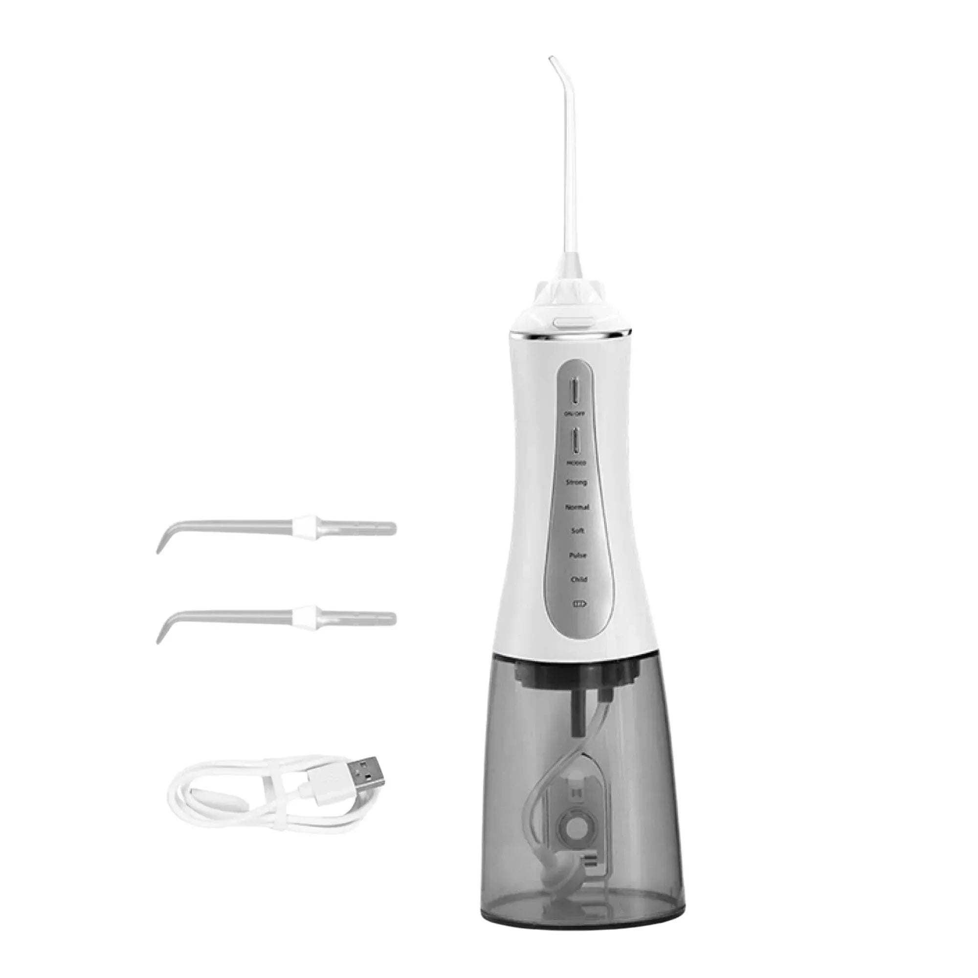 Orku Portable Oral Irrigator Flosser 350ml - Rechargeable Water Dental Teeth Cleaner V238-SUPDZ-40125763289168