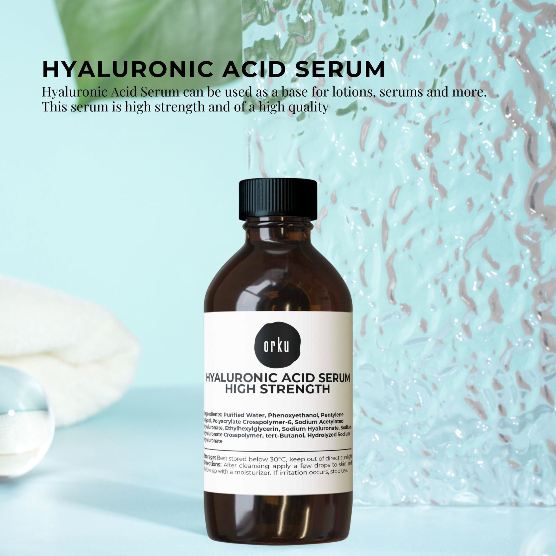 250ml Hyaluronic Acid Serum - High Strength Bulk Cosmetic Face Skin Care V238-SUPDZ-40128263094352