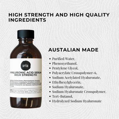 250ml Hyaluronic Acid Serum - High Strength Bulk Cosmetic Face Skin Care V238-SUPDZ-40128263094352