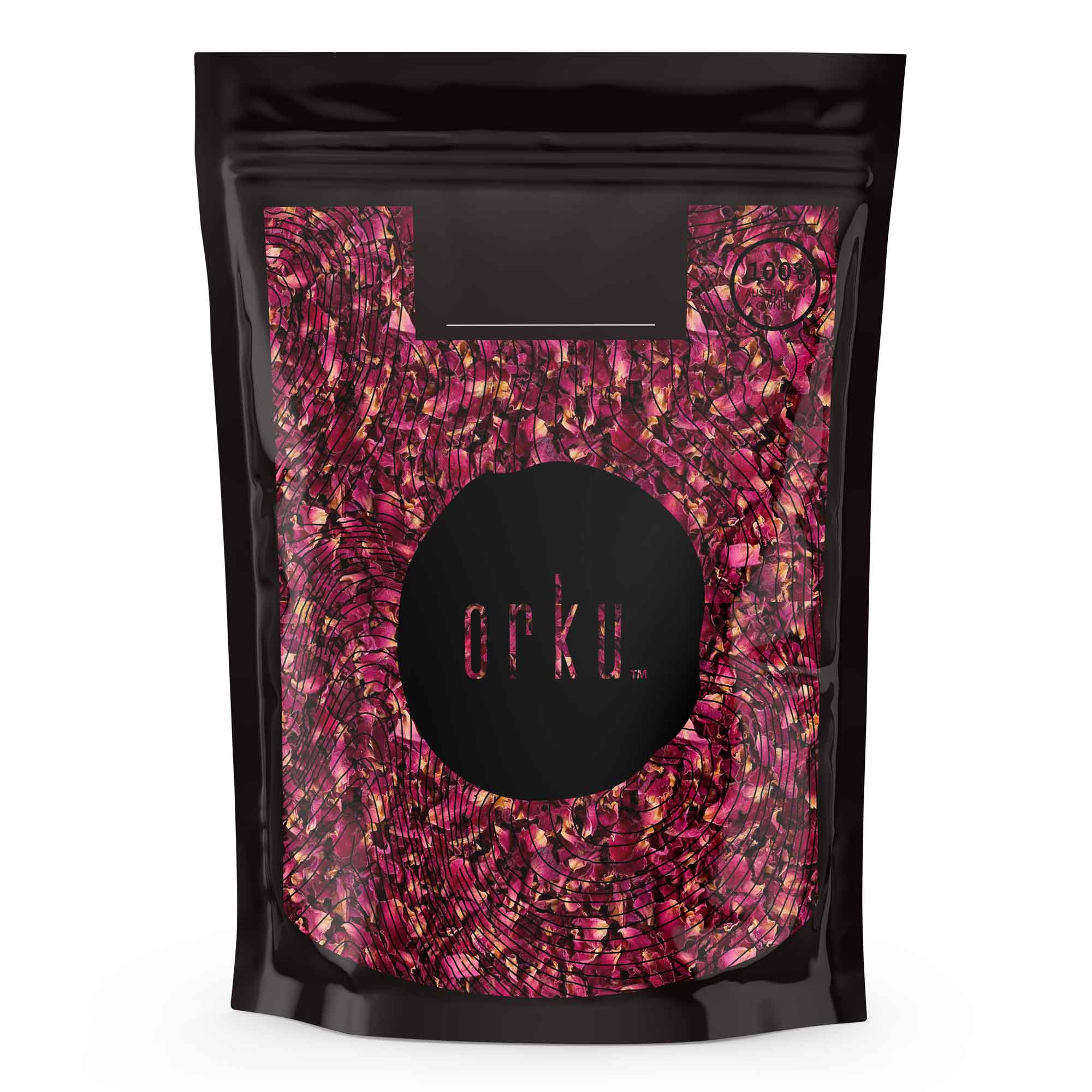 50g Organic Dried Red Rose Petals - Wedding Confetti Rosa Centifolia Flower V238-SUPDZ-40130192998480