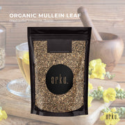 Orku 25g Organic Mullein Leaf - Dried Herbal Verbascum Thapsis V238-SUPDZ-40140702548048