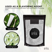 Orku 400g Menthol Crystals - USP Grade L-Menthol Mint Flakes C10H200 V238-SUPDZ-40144455172176
